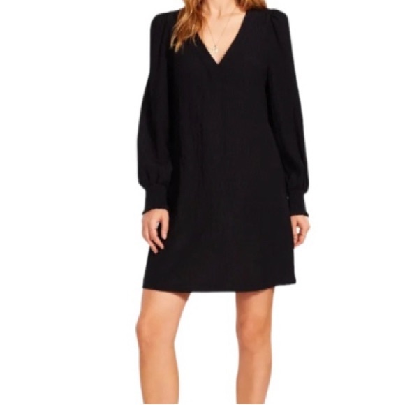 BB DAKOTA by Steve Madden, Fields of Gold Dress, XS, Black, NWT, $59 - Picture 1 of 6